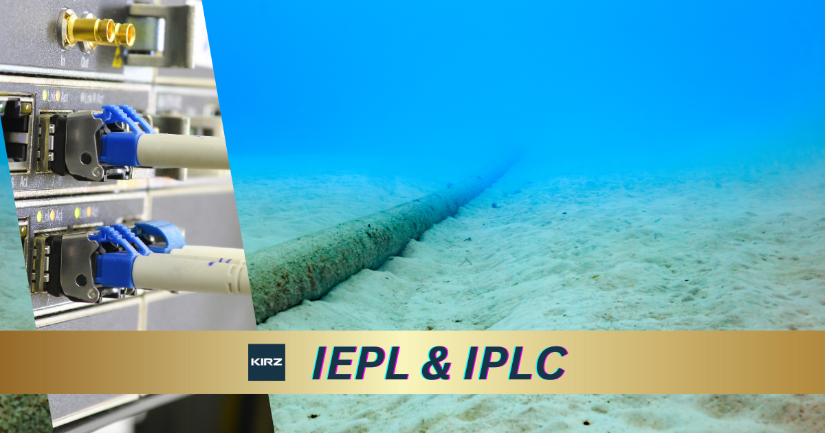 บริการโครงข่ายระหว่าประเทศ IEPL และ IPLC